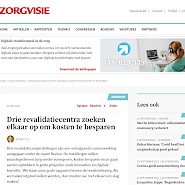 Interview Zorgvisie: Drie revalidatiecentra zoeken elkaar op om kosten te besparen