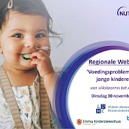 Webinar op 30 november: ‘Voedingsproblemen bij jonge kinderen’ van slikstoornis tot ARFID*
